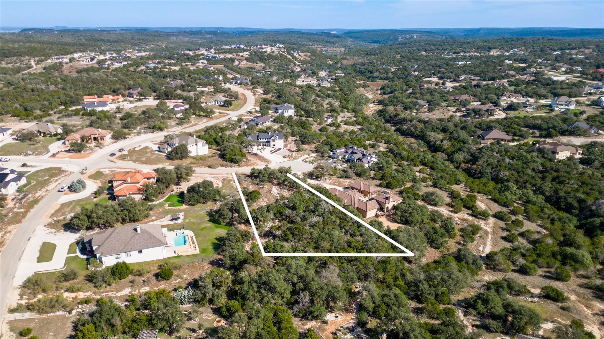 Discover a generously sized lot, nestled among ve