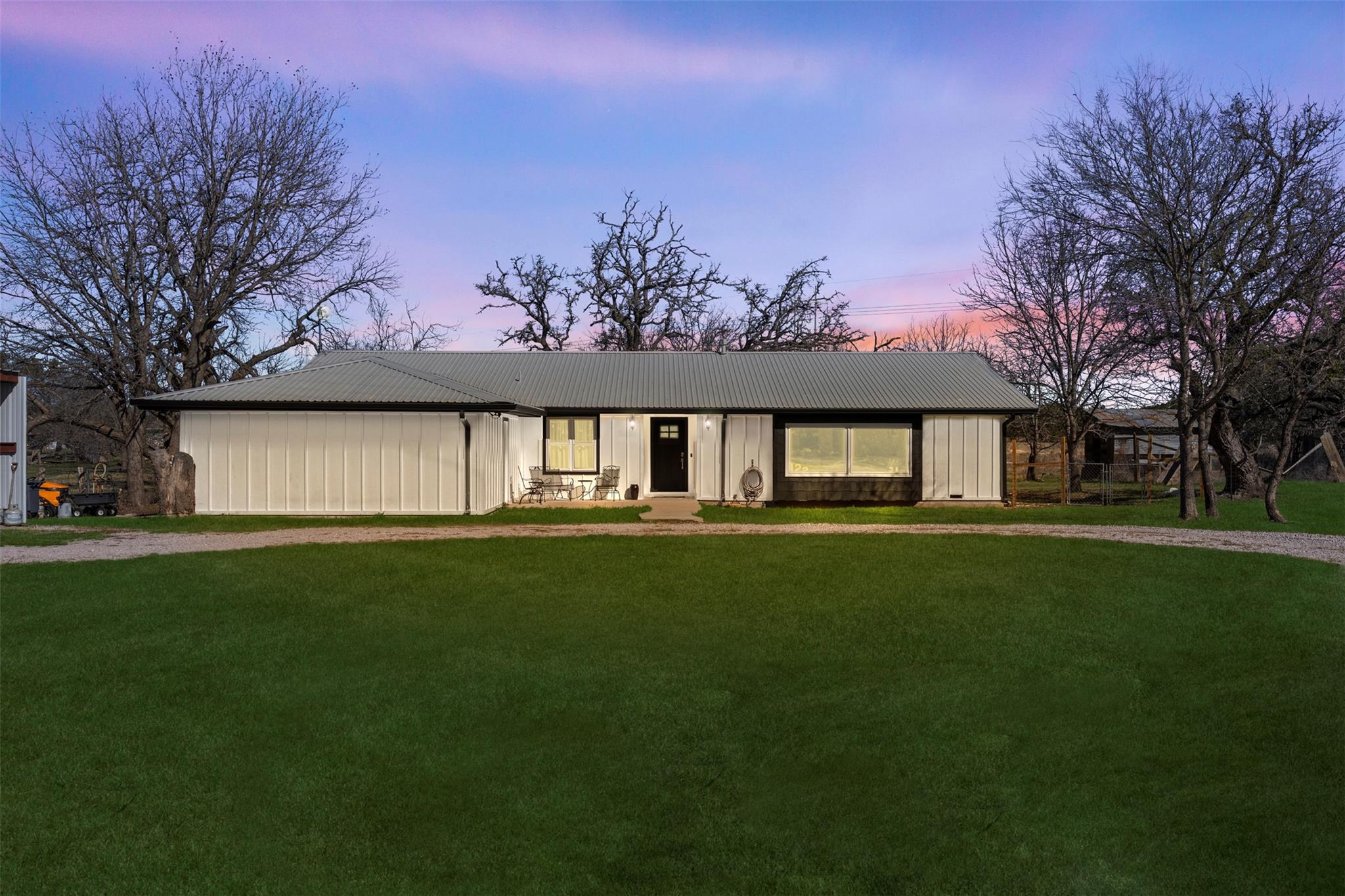 A graceful home with modern farmhouse charm, set 