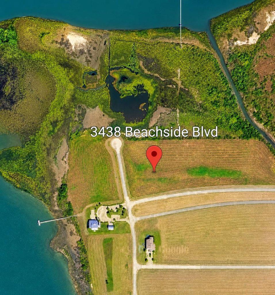 A prime lot offering waterfront access and expans
