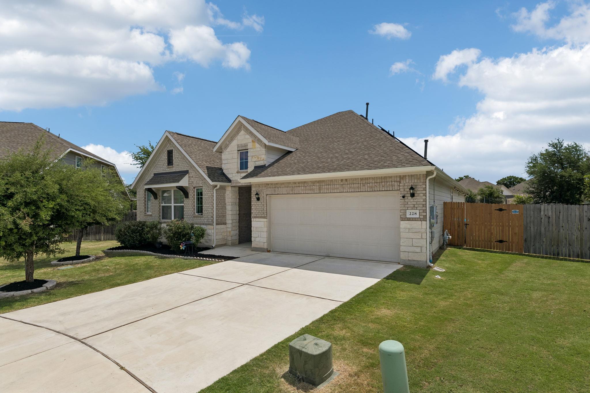 A charming single-story residence with a pristine