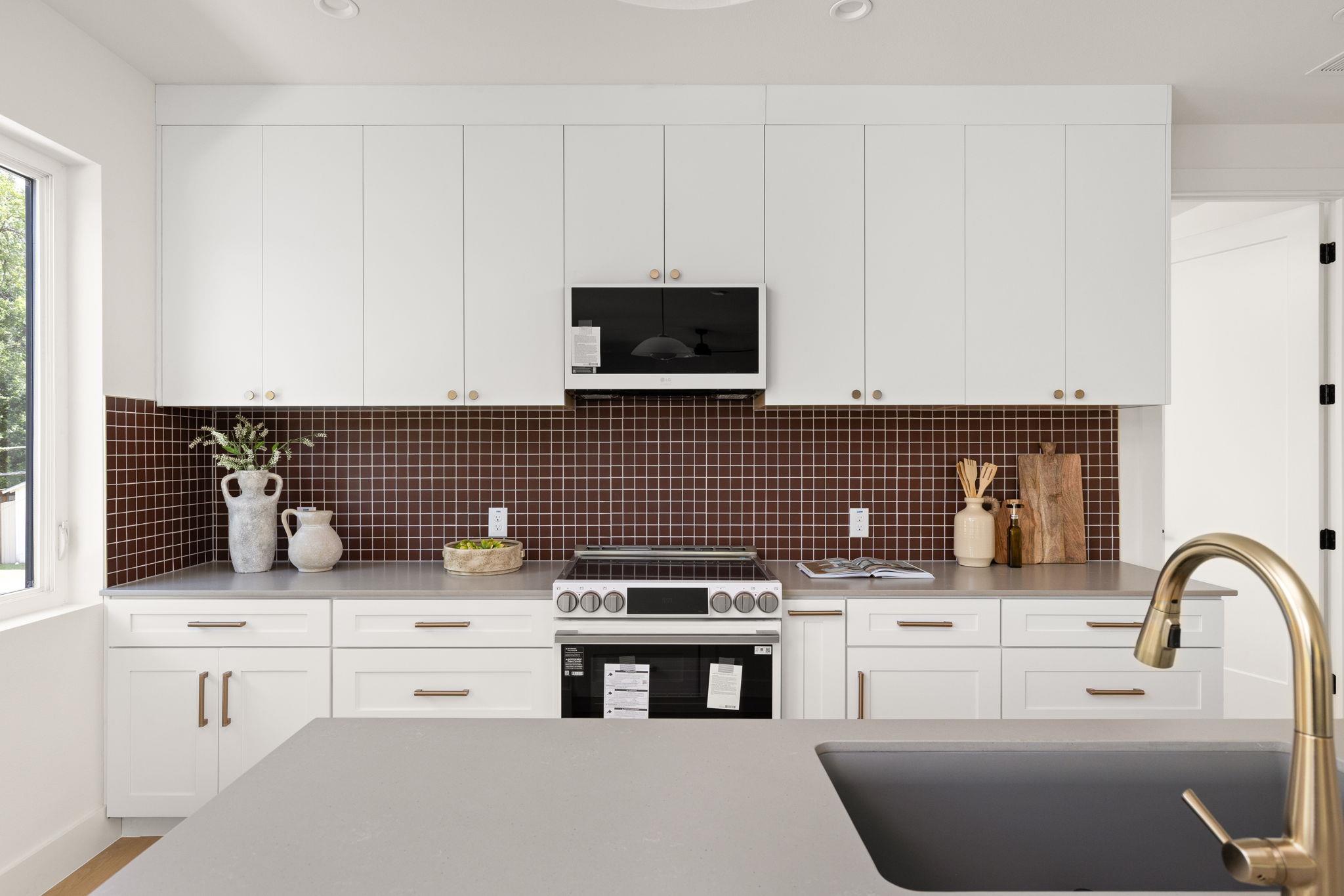 Culinary adventures await in this modern kitchen 