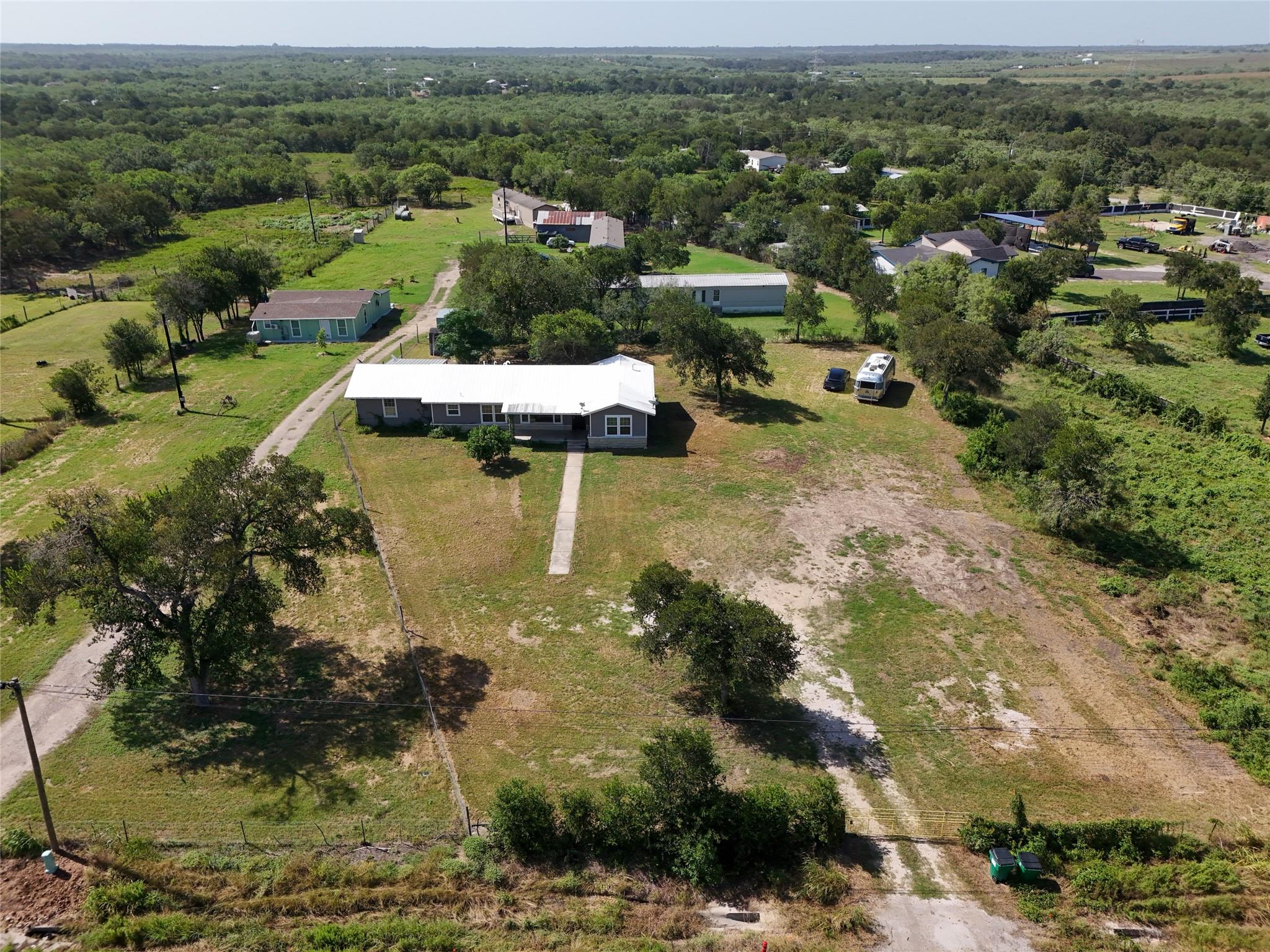 An expansive rural property offering verdant land