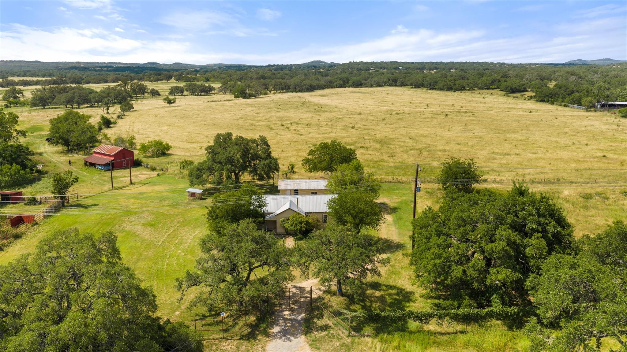 Rolling hills and vast pastures surround this sec