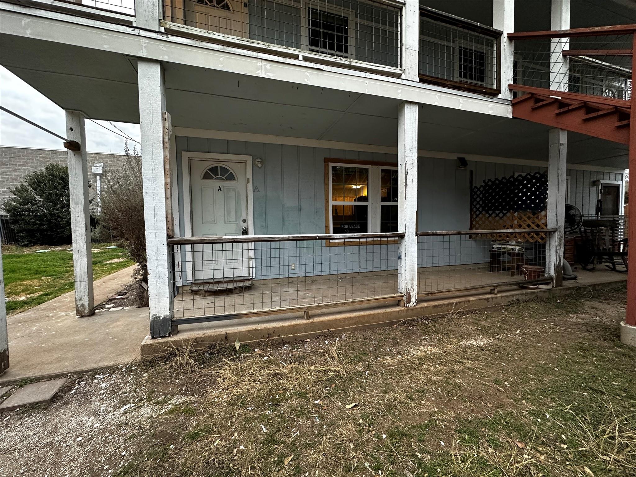 A welcoming front entrance with a sheltered porch