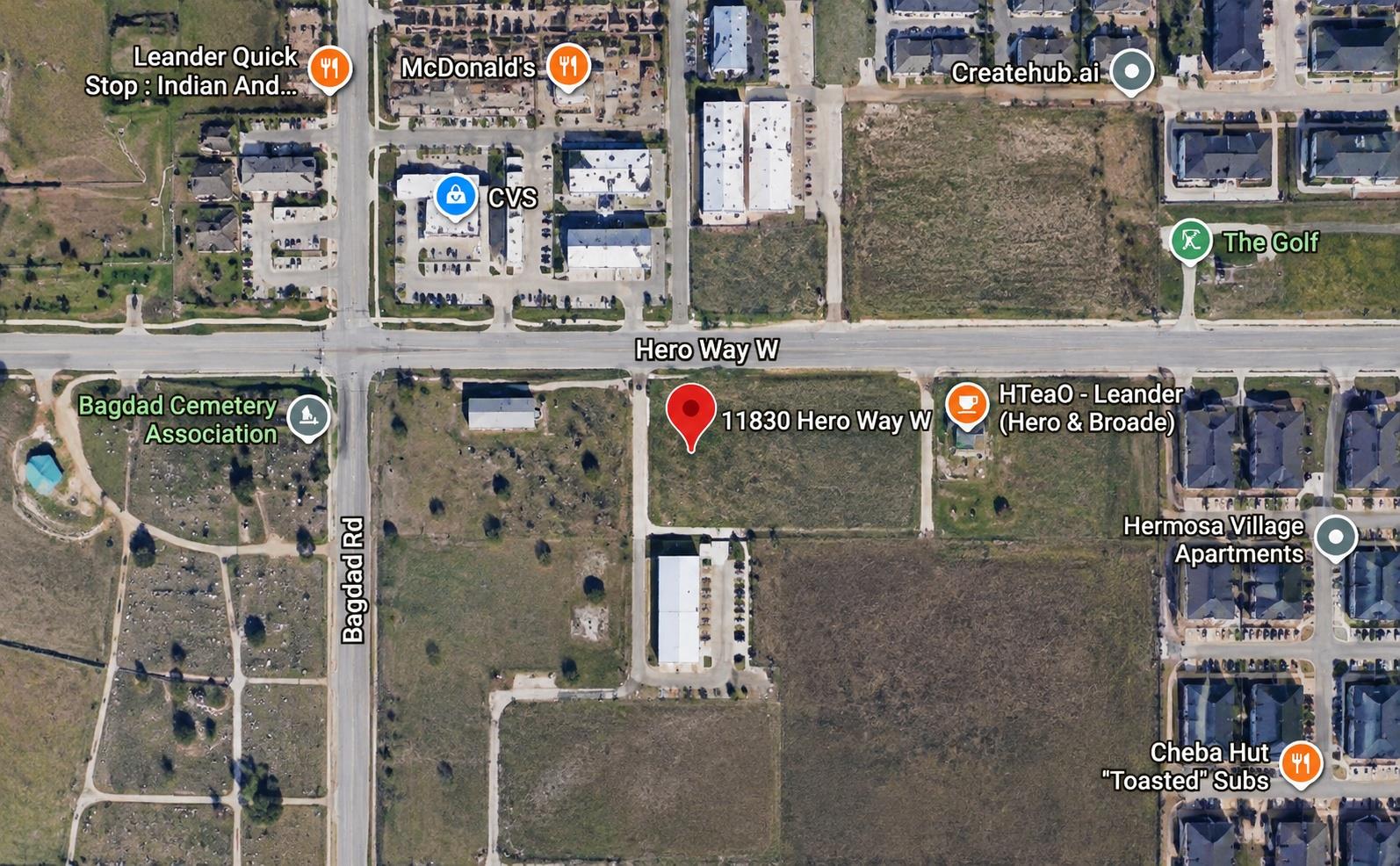 An aerial map highlights the property location al