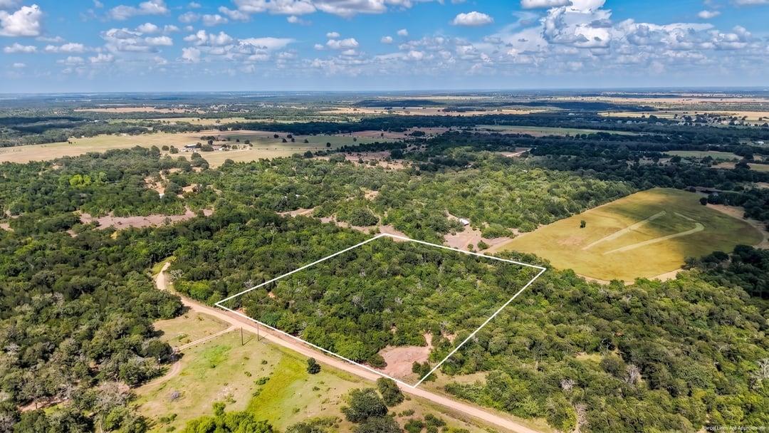 A sprawling parcel of undeveloped land, framed by