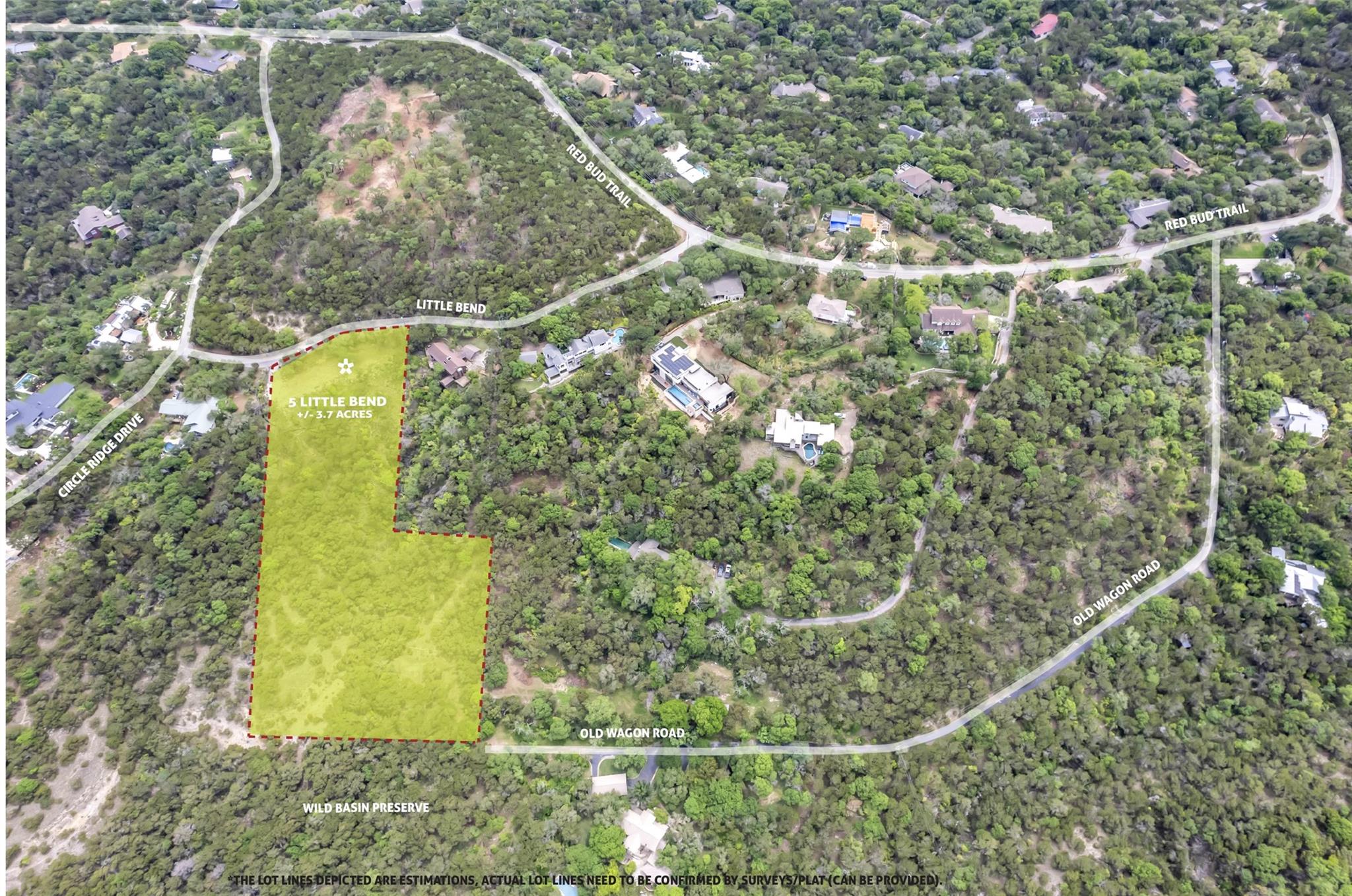 A spacious, naturally preserved lot awaits custom