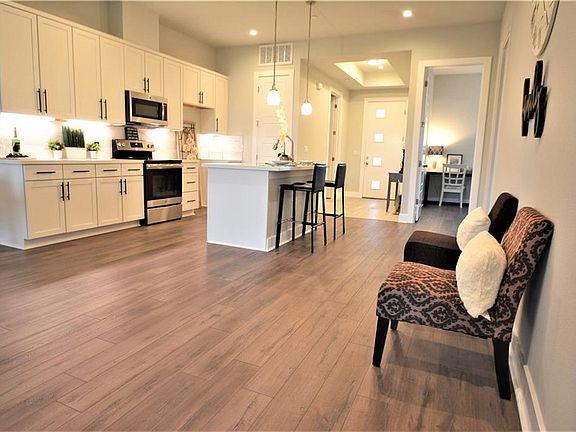 Clean lines and light cabinetry define this conte