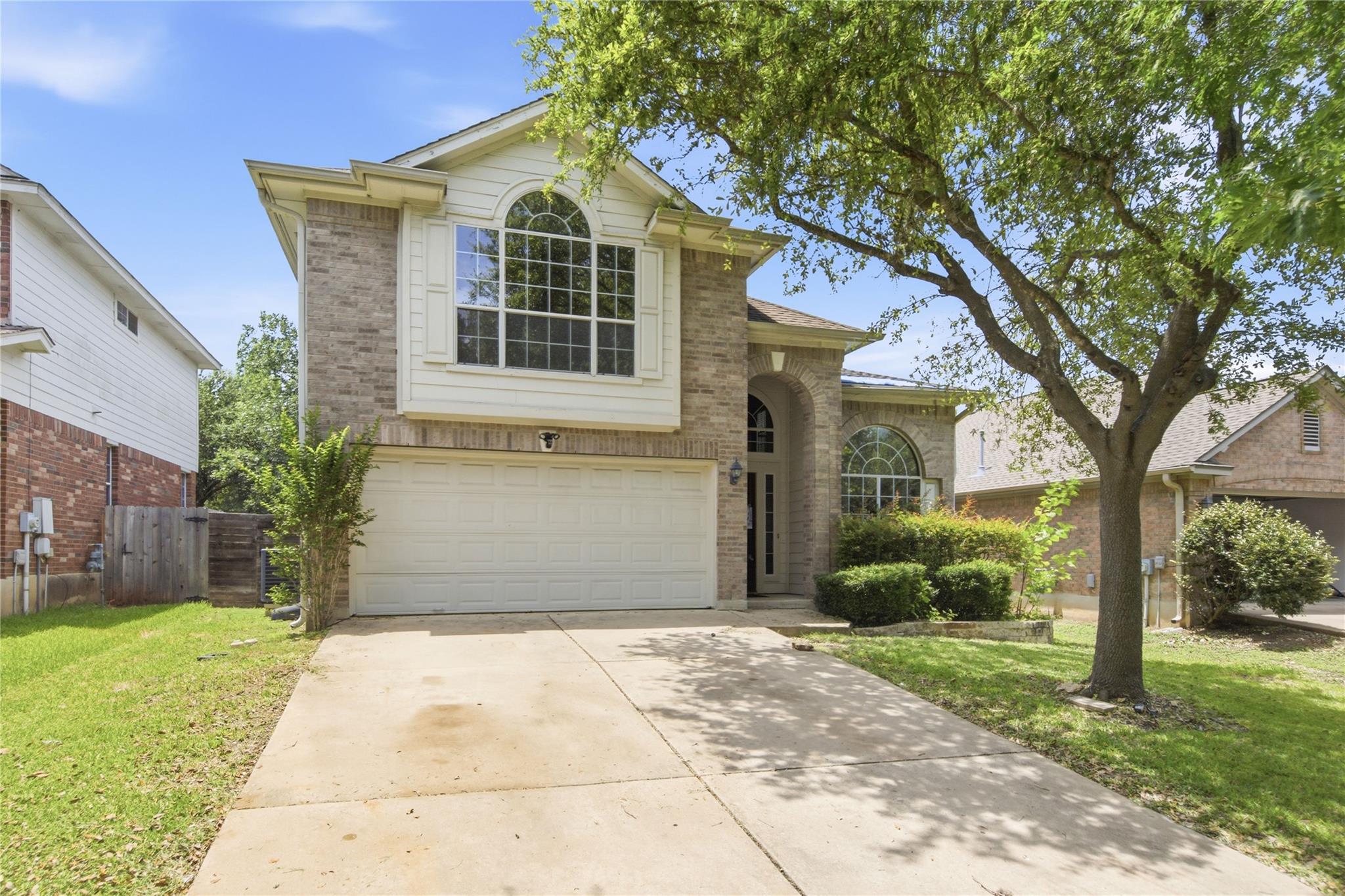 A classic brick exterior offers enduring curb app