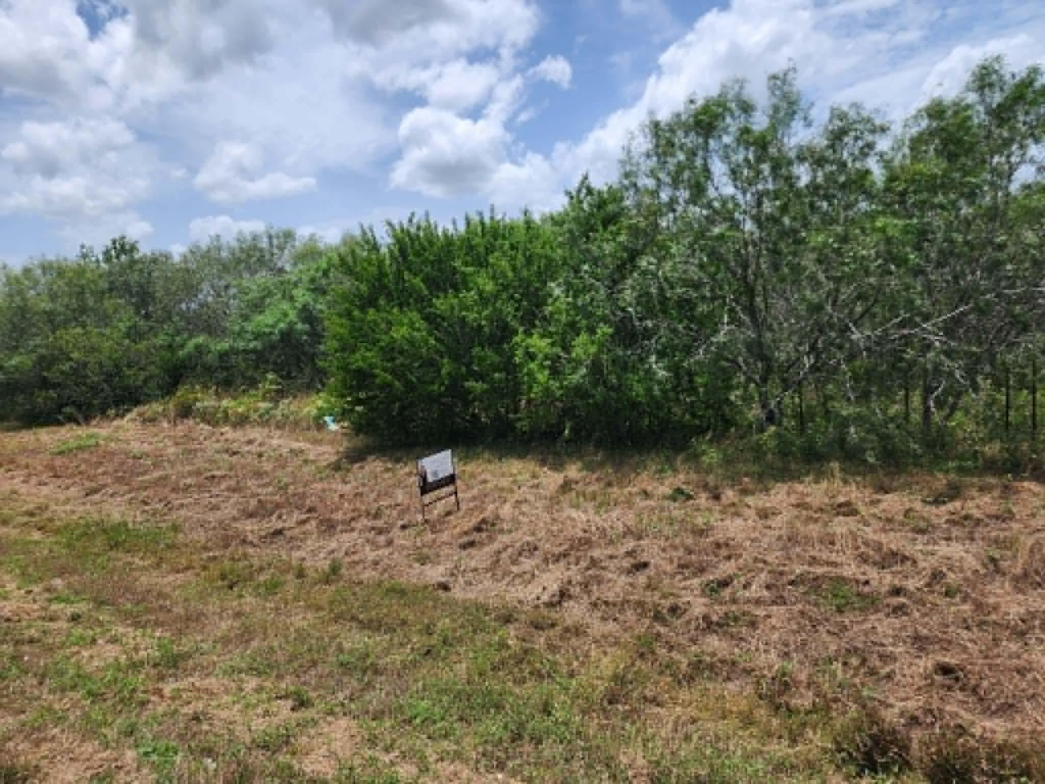 A spacious, buildable lot awaits your vision, bor