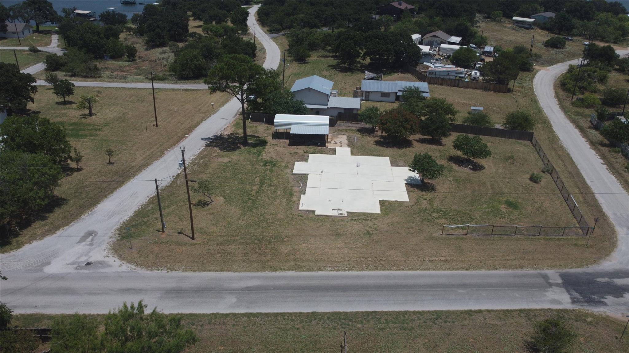 A spacious lot featuring a poured foundation and 
