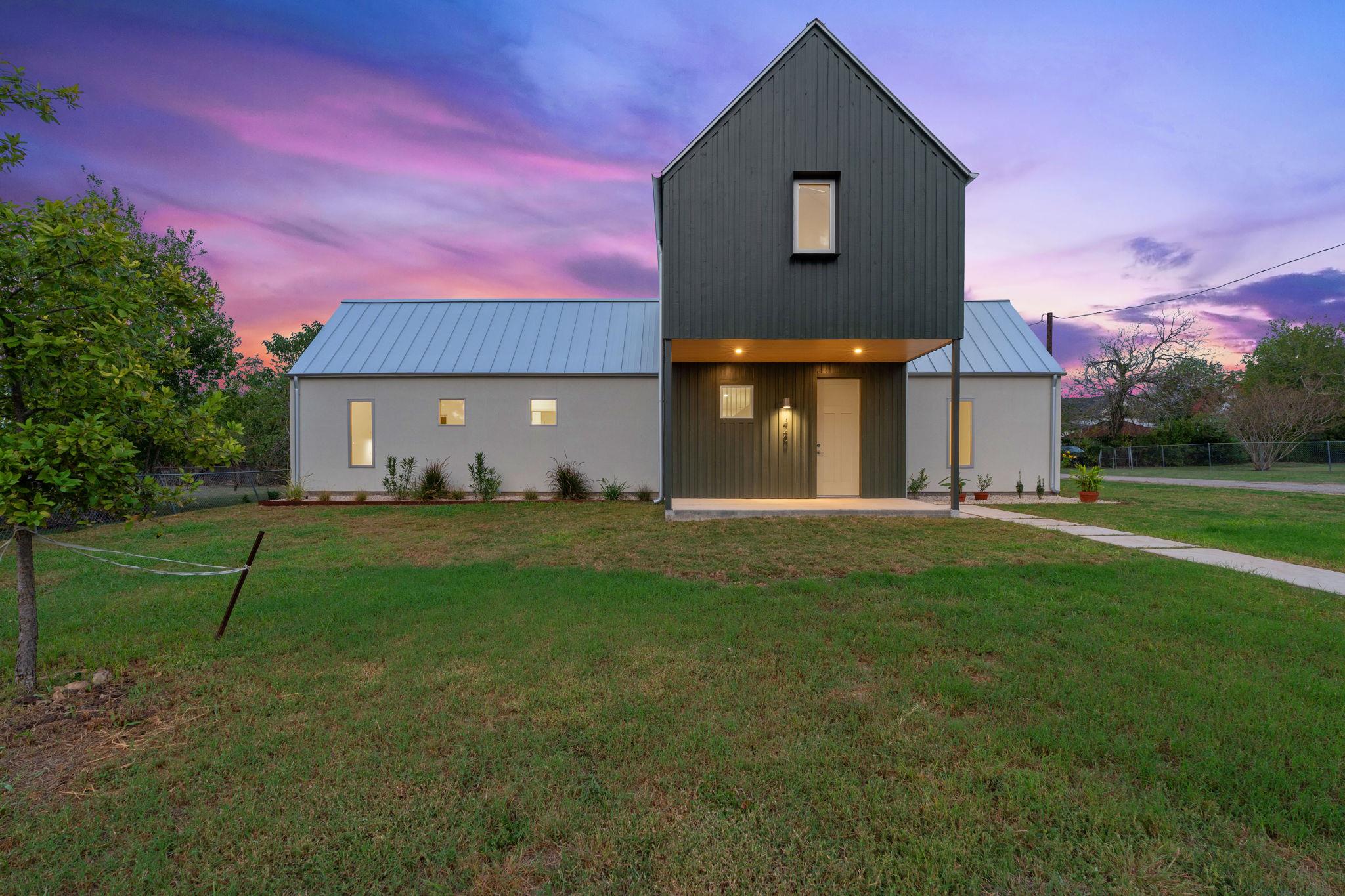 Striking contemporary exterior design stands out 