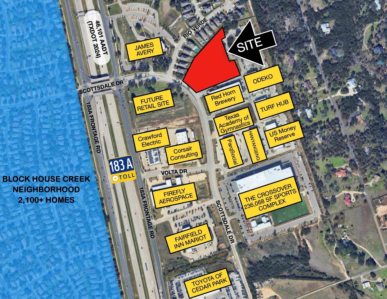 Prime development site, conveniently located near