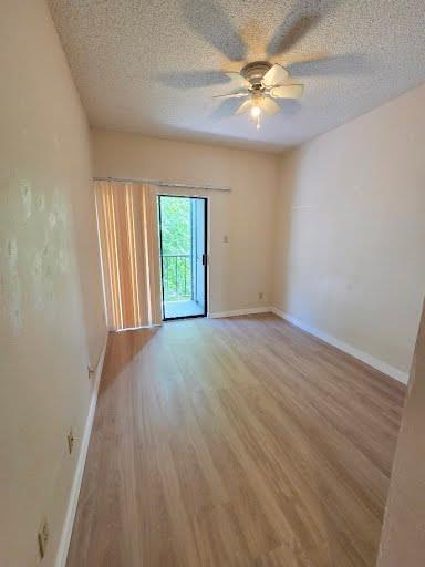 A versatile living area with light wood flooring 
