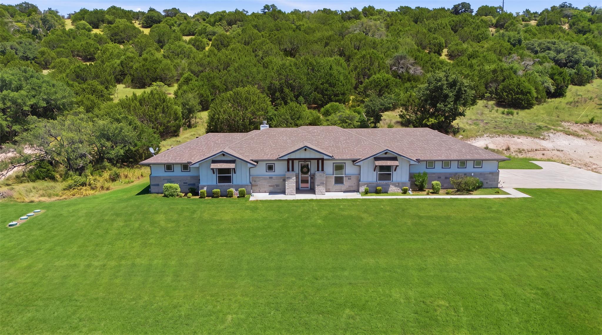 A well-maintained residence offers a tranquil esc