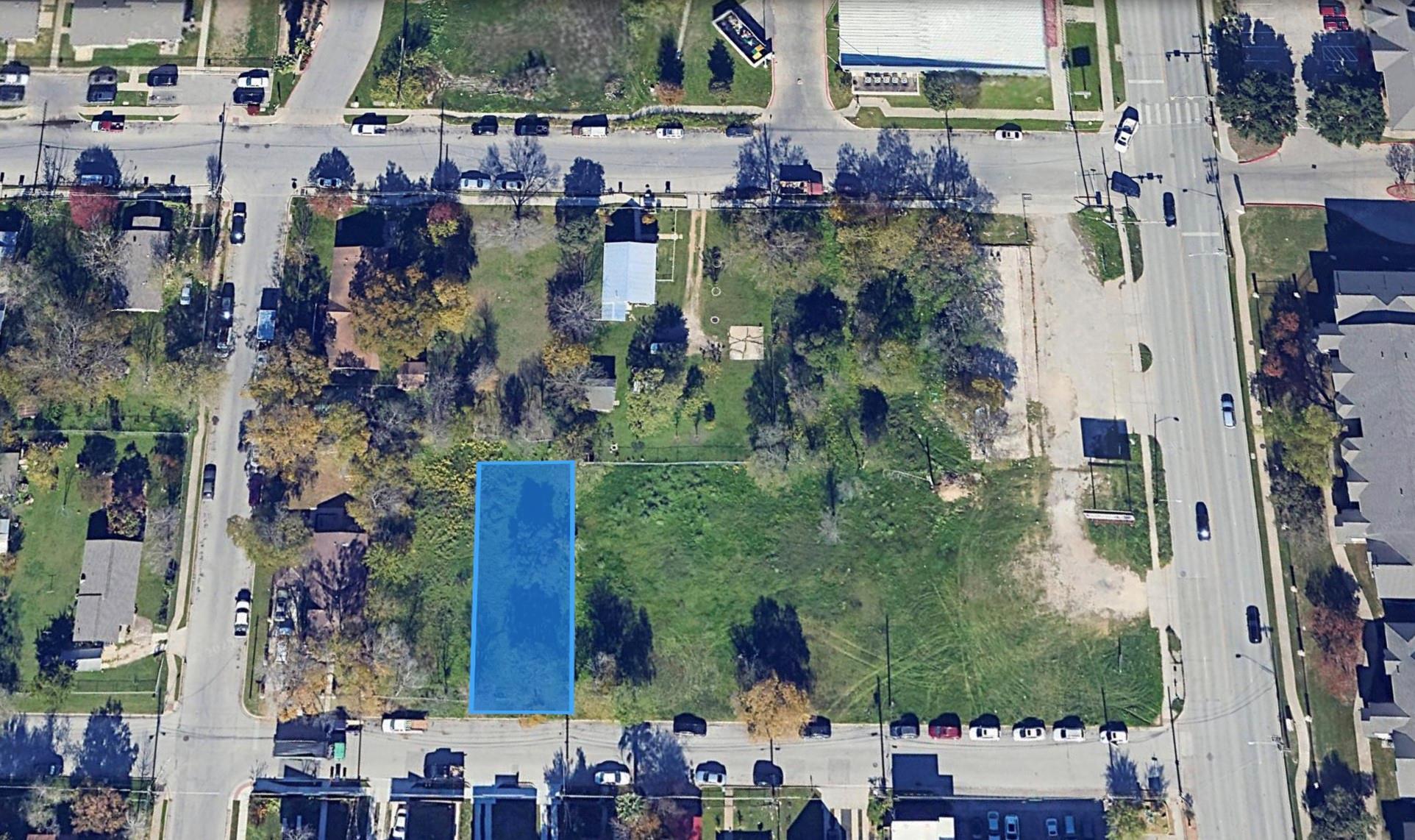 A spacious, naturally illuminated lot provides an