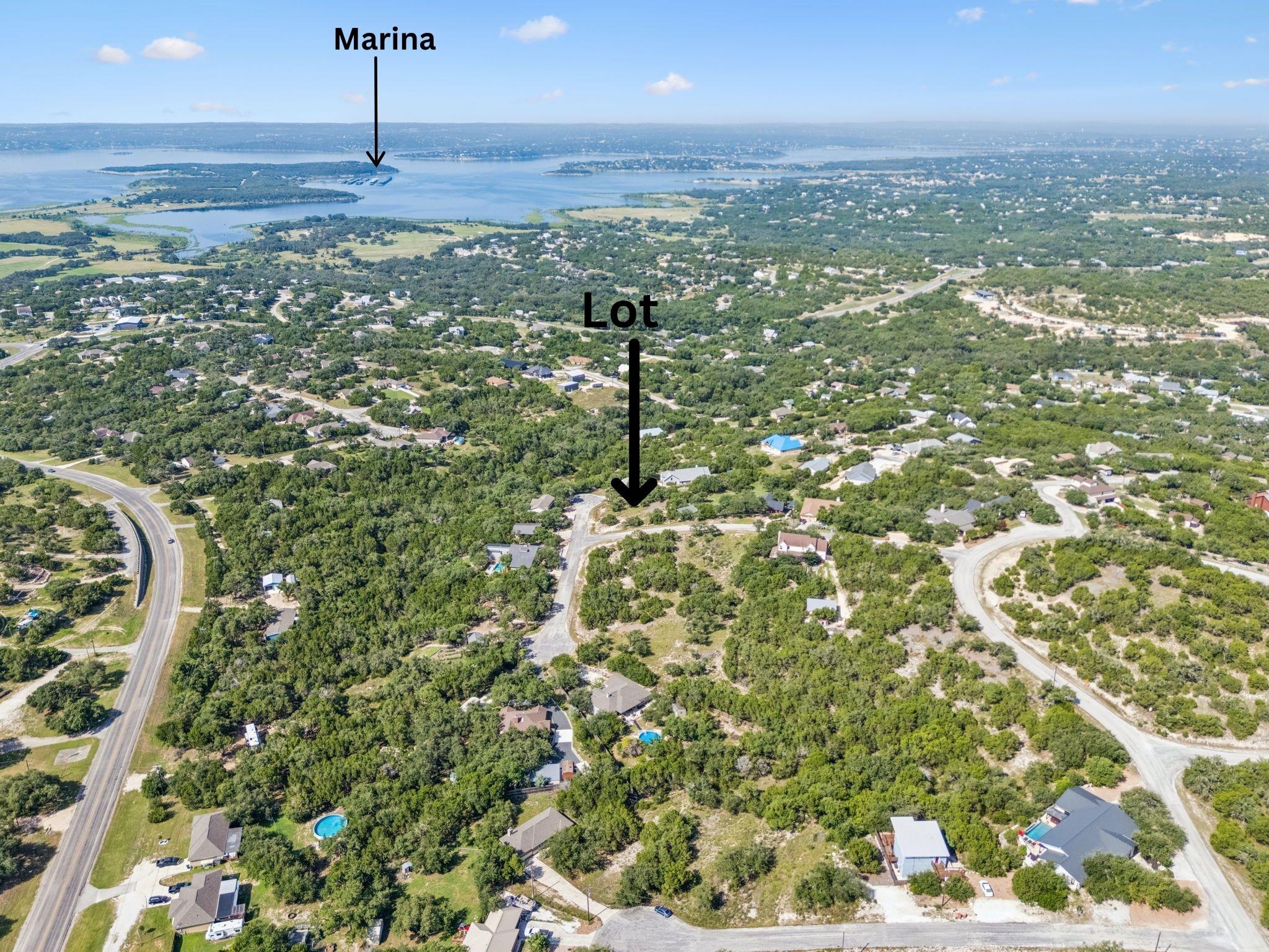 A sprawling aerial perspective reveals a verdant 