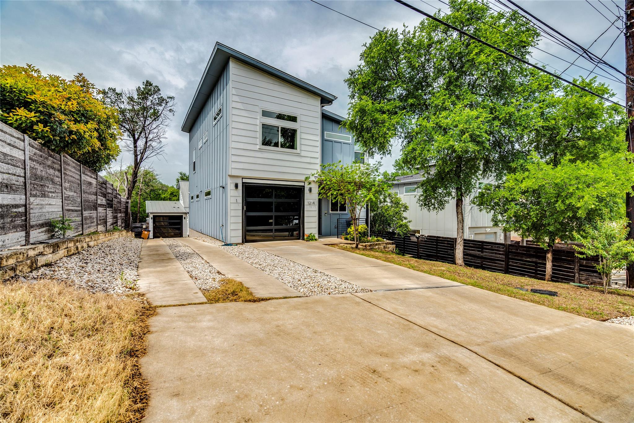 Bold contemporary architecture distinguishes this