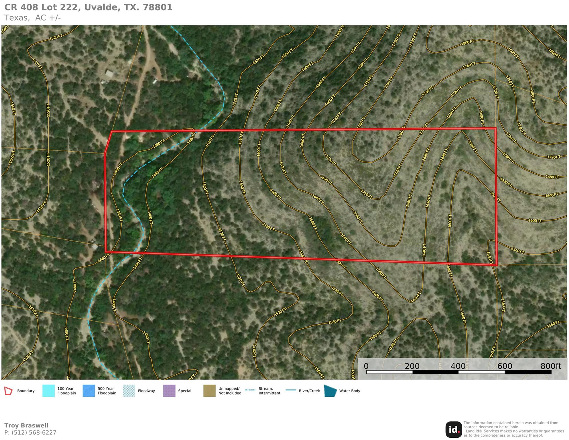 A comprehensive map details the property boundari