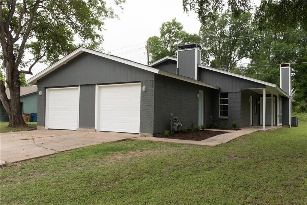 Mid-century architectural lines define this singl
