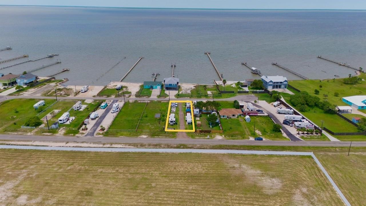 A prime coastal lot with direct water access and 