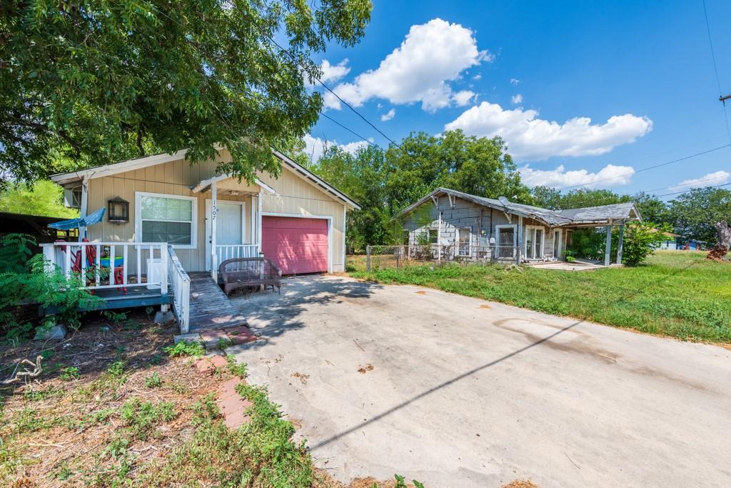 A charming single-story residence with an invitin