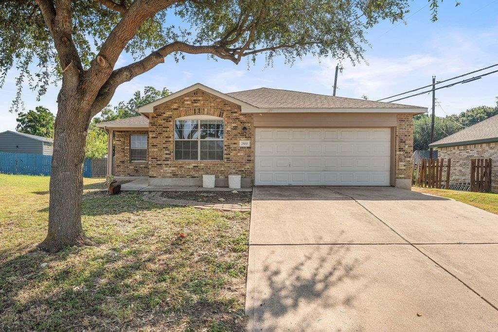 A classic brick exterior offers timeless curb app
