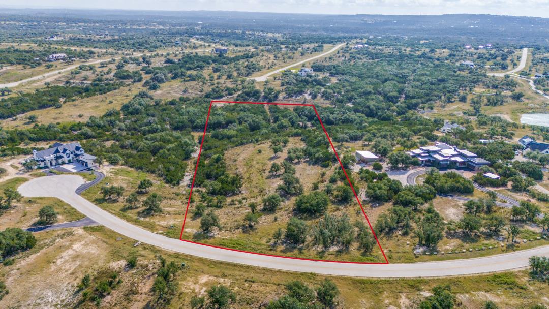 A generous lot with abundant natural greenery and
