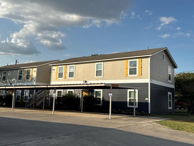 A welcoming two-story duplex with convenient cove