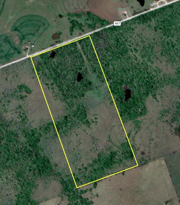 A spacious, natural acreage offers a perfect canv