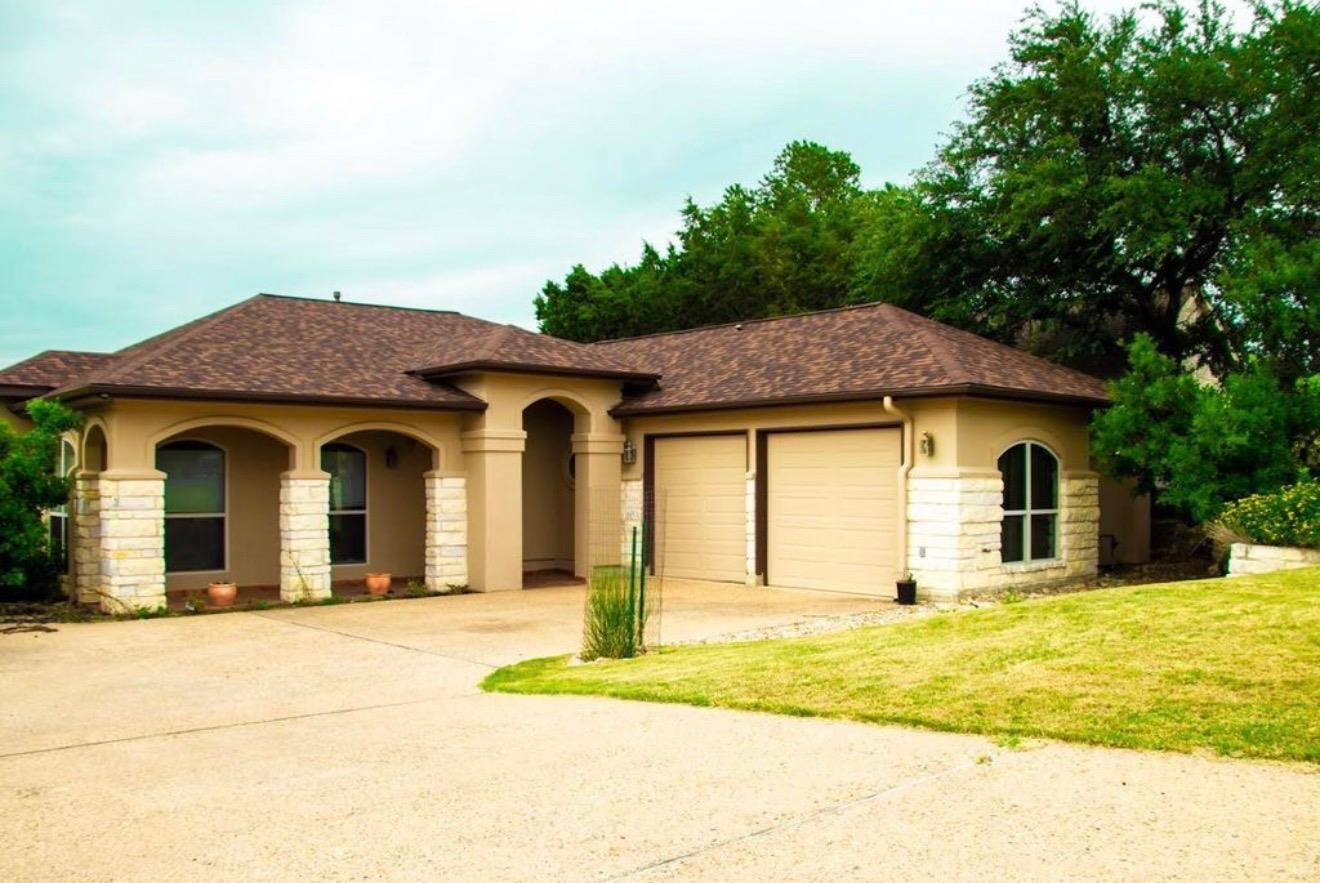 Arched entryways and stone accents define this ch