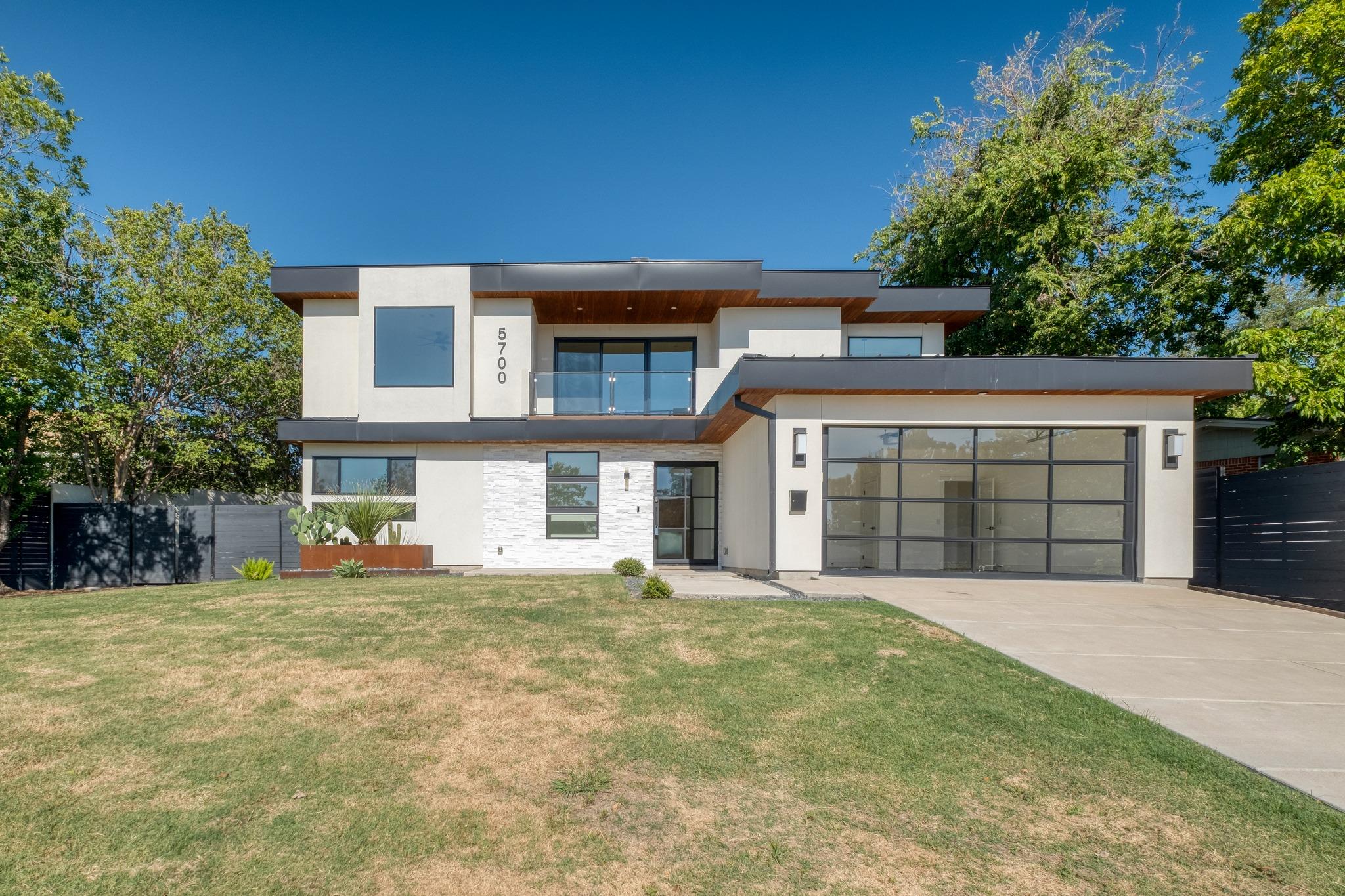Bold contemporary architecture defines this moder