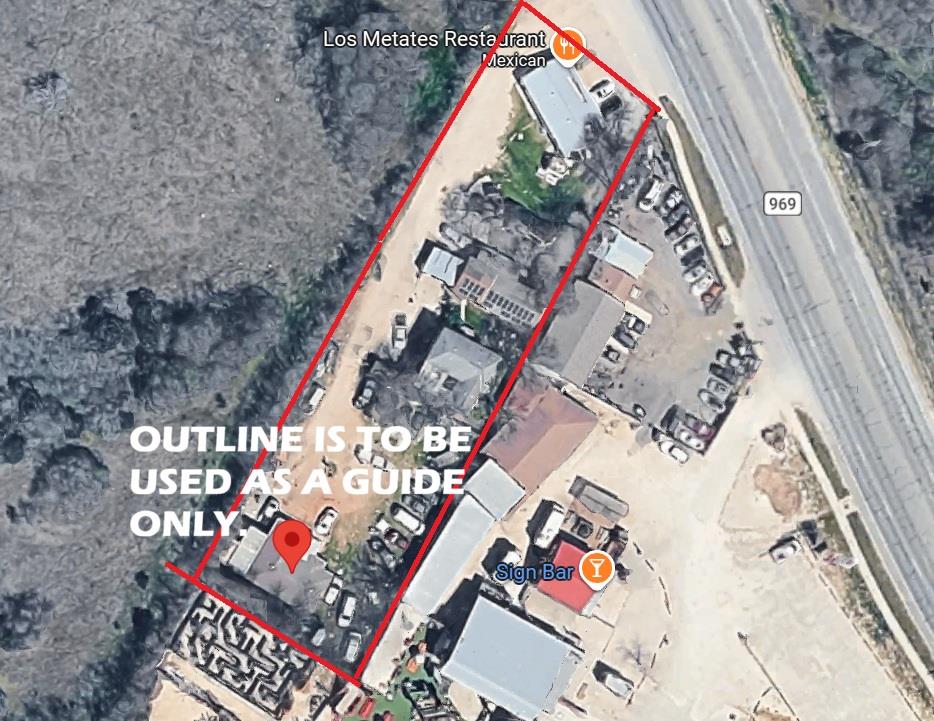 Map / location with property boundaries highlight