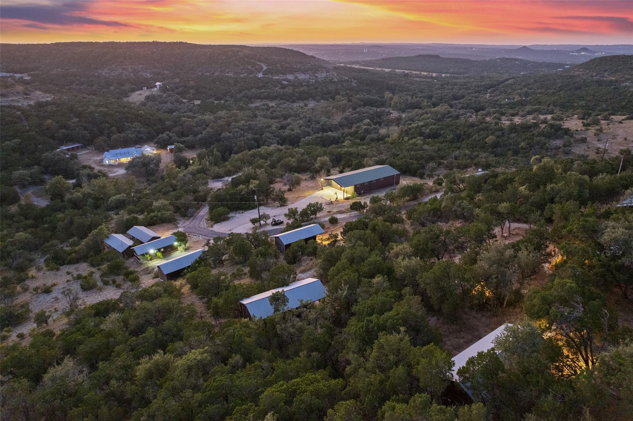Rolling hills and dense woodlands envelop this sp