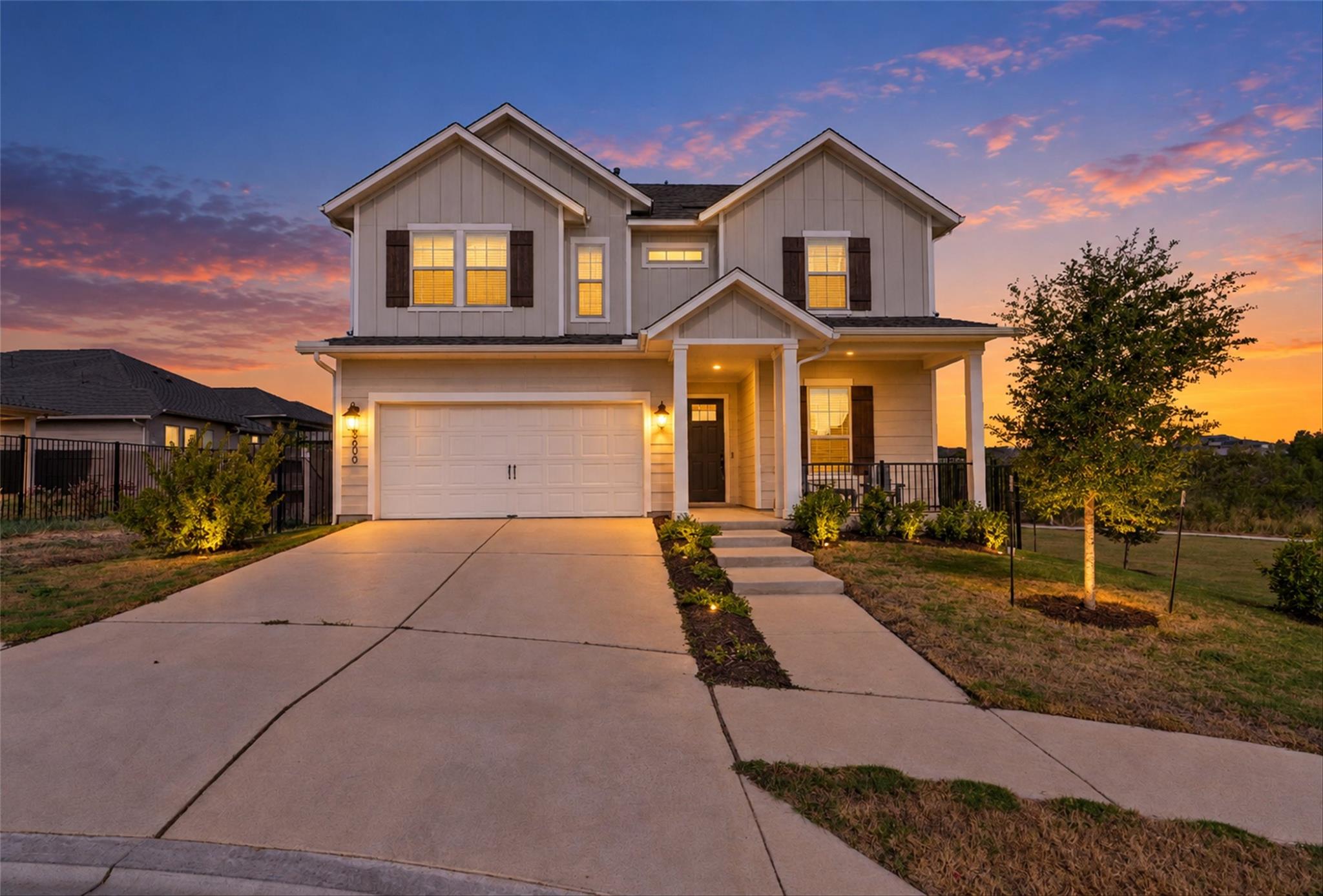 Board and batten siding pairs with classic shutte