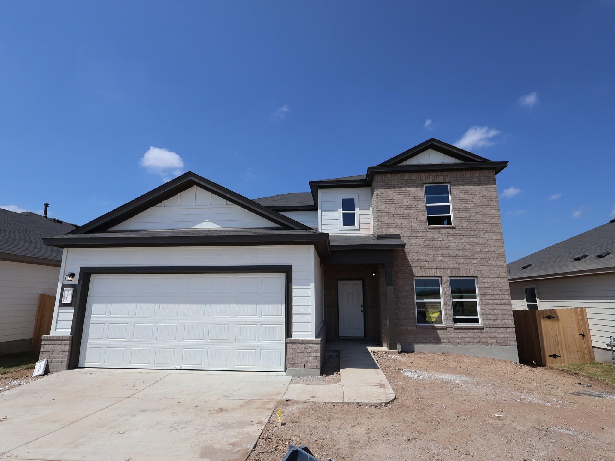 A classic brick exterior blends seamlessly with c