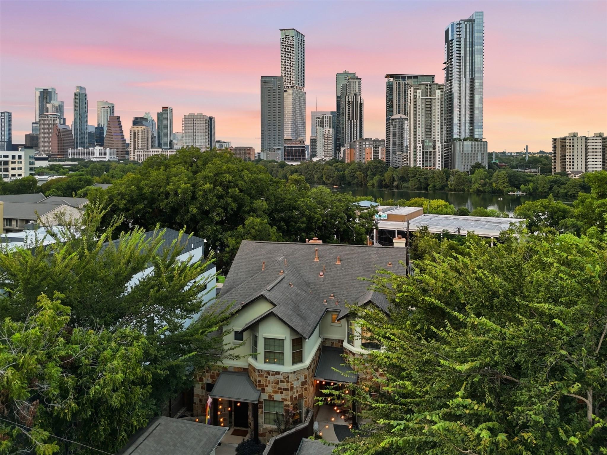 Dramatic skyline views rise above the surrounding
