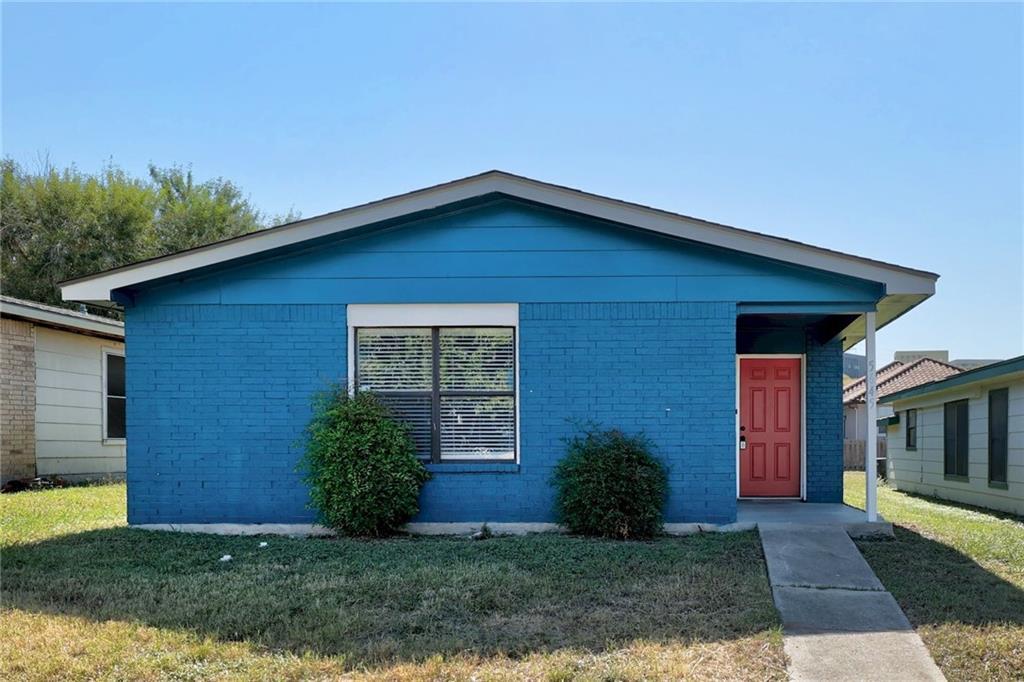 Clean architectural lines define this single-stor
