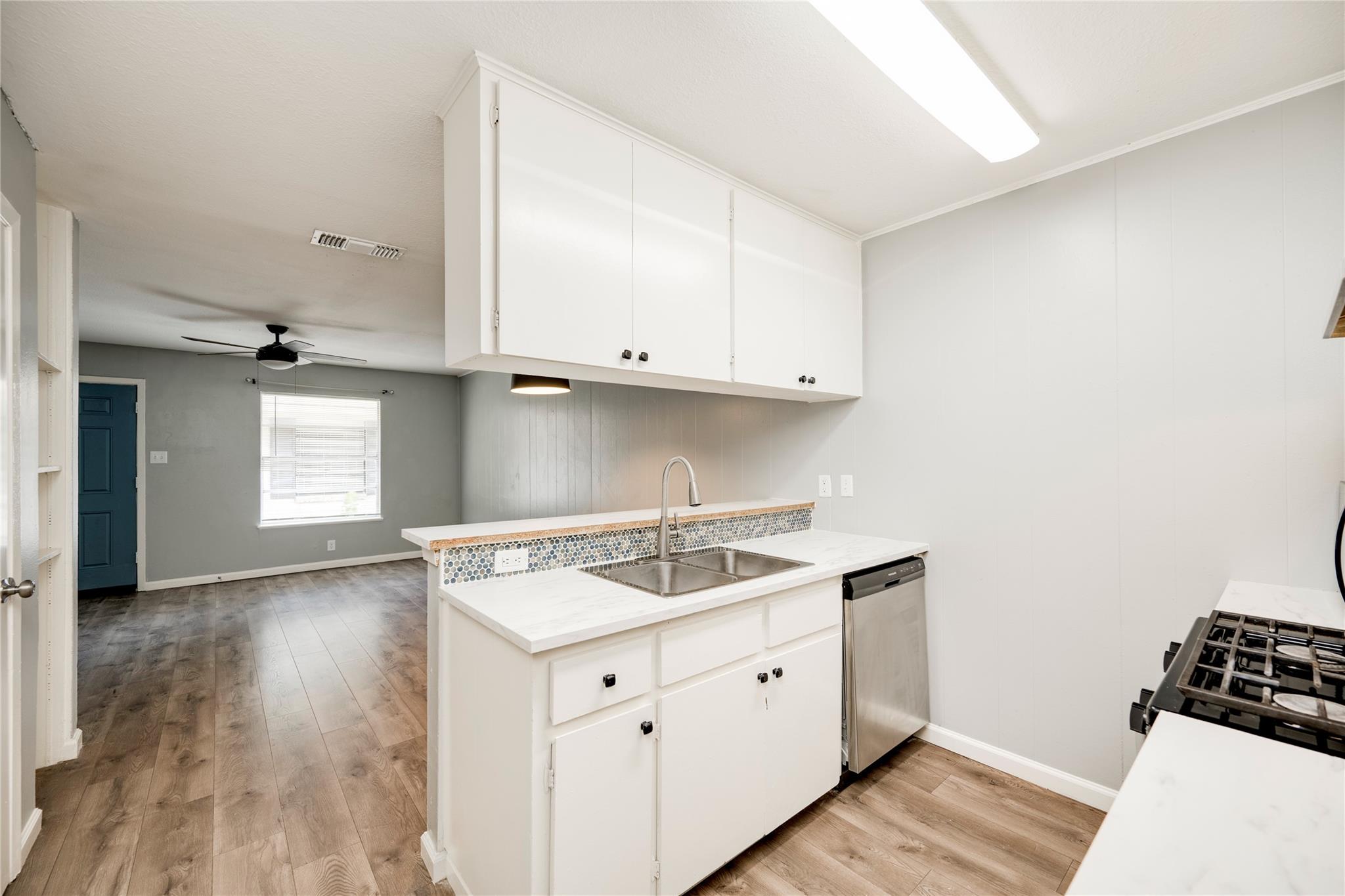 Functional kitchen design integrates smoothly int