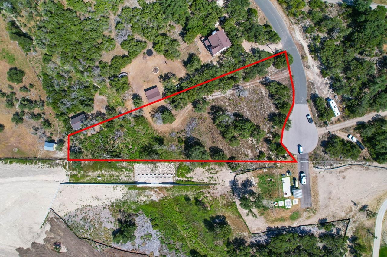 An aerial perspective outlines the generous bound
