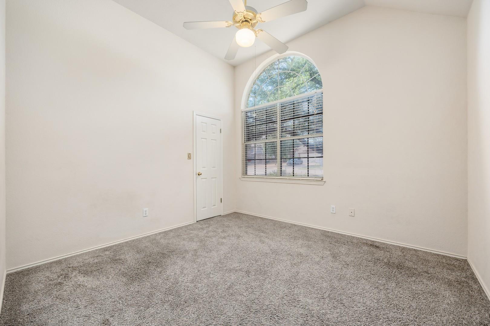 Soaring vaulted ceilings and a classic arched win