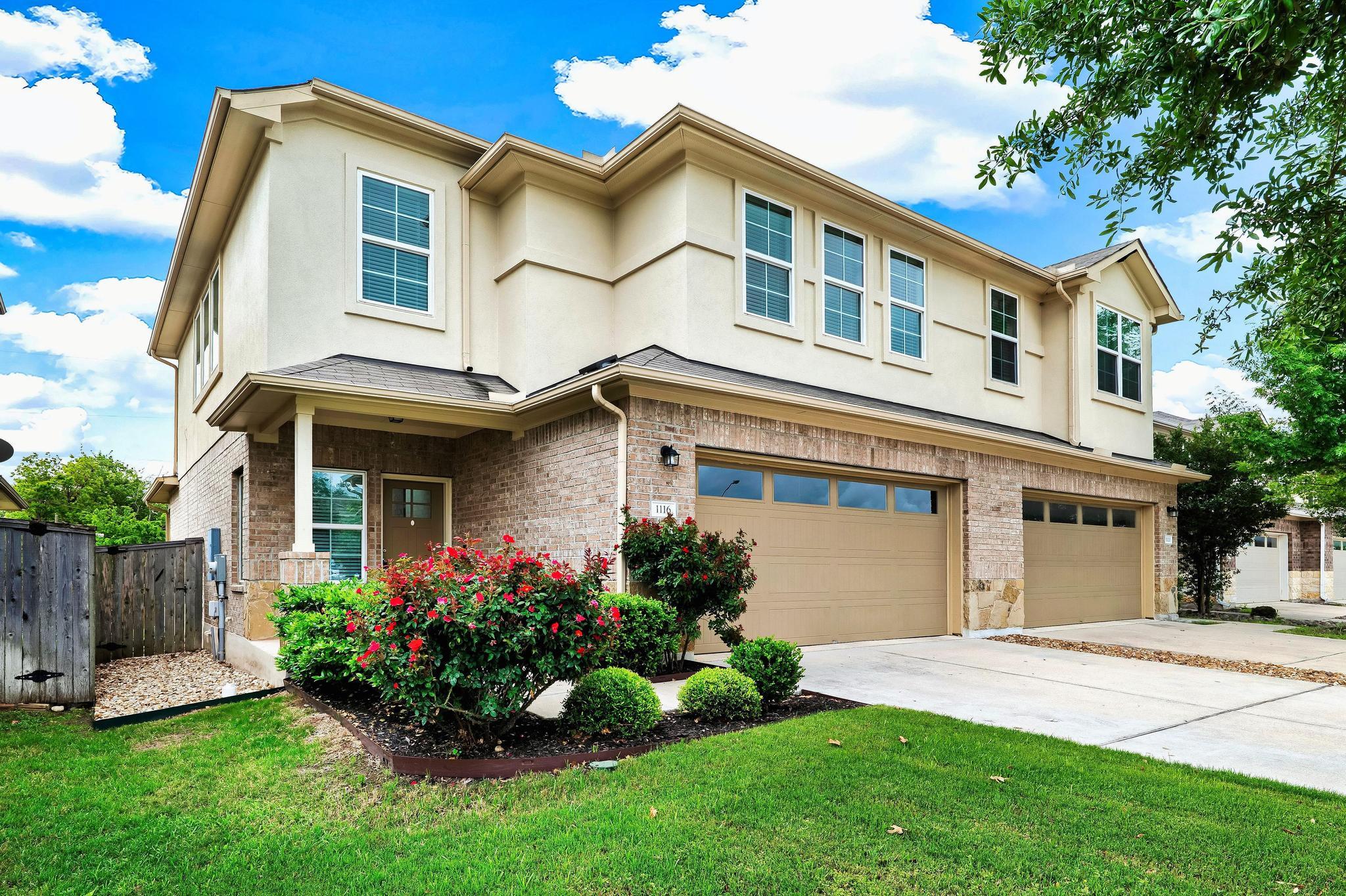 Stone and stucco accents define this classic mult