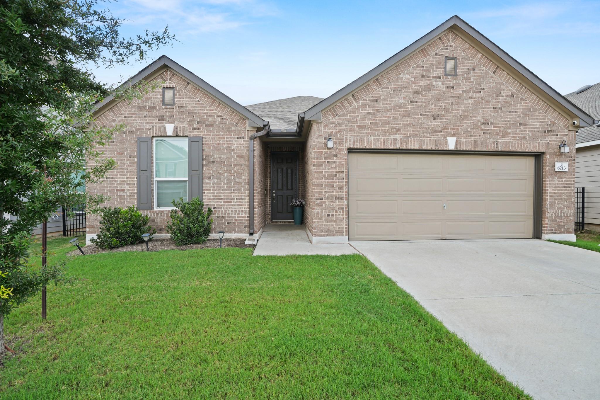 Classic brick architecture defines this charming 