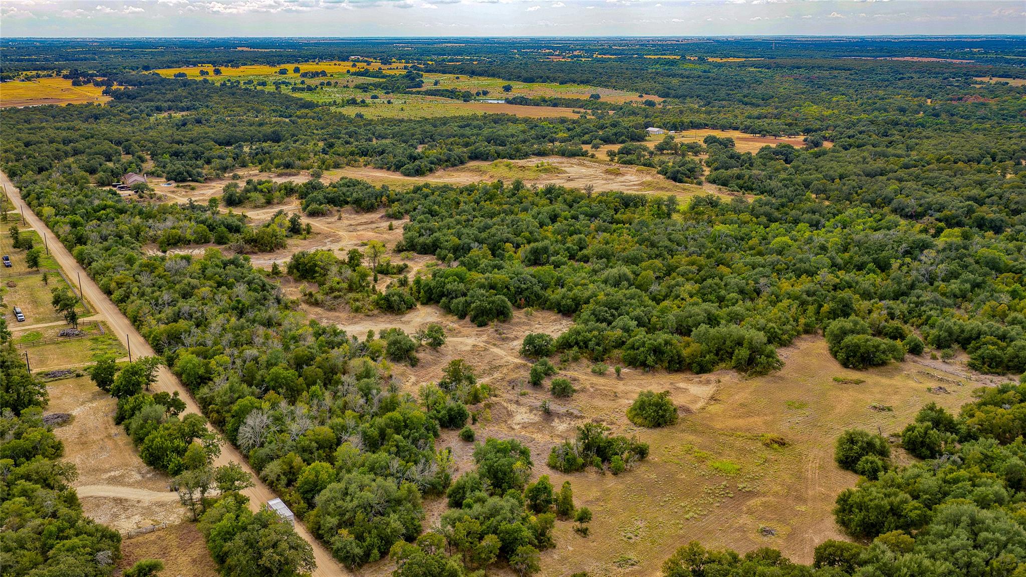 Lush woodlands and open meadows define this sweep