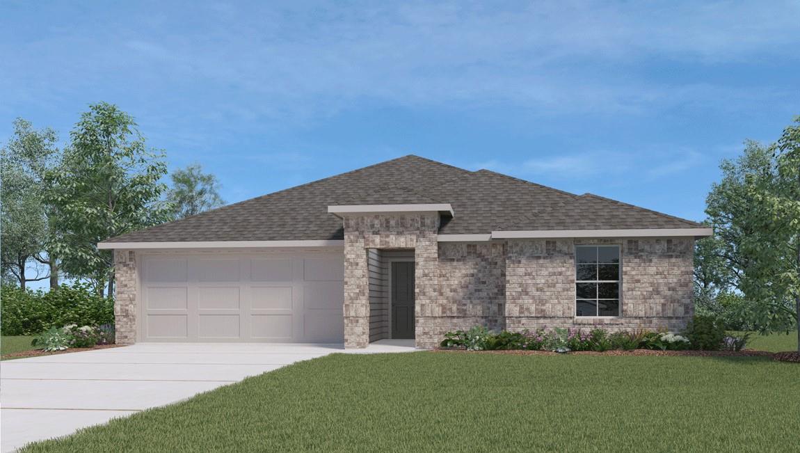 A classic brick exterior offers timeless curb app