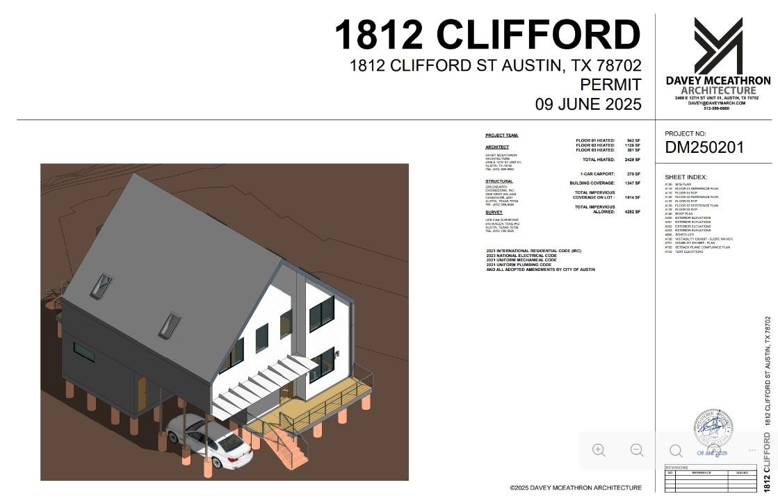 Architectural drawings reveal a modern multi-leve