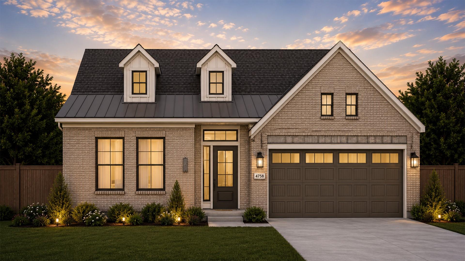 Timeless brick architecture defines this classic 
