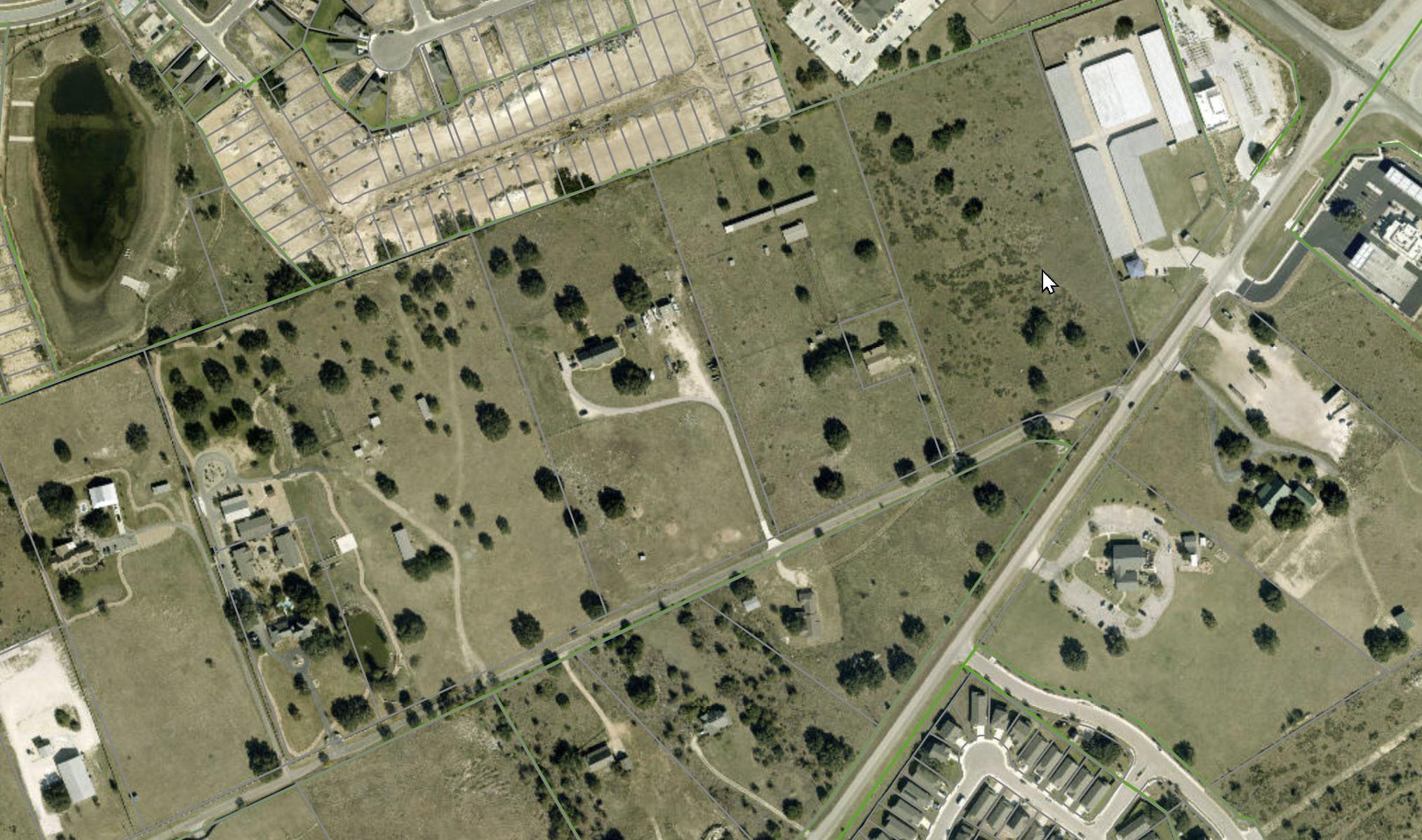 Aerial Survey Image. Illustrating the property's 