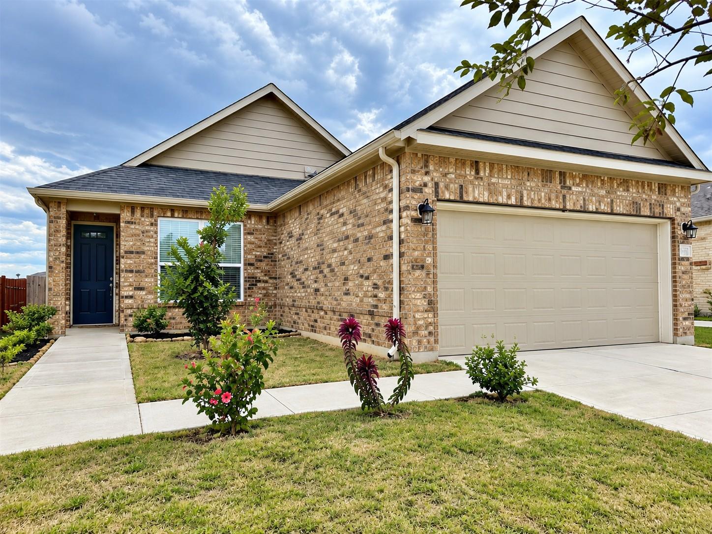 Classic brick craftsmanship defines this inviting