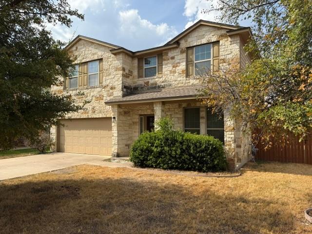 Natural stone masonry creates a timeless exterior